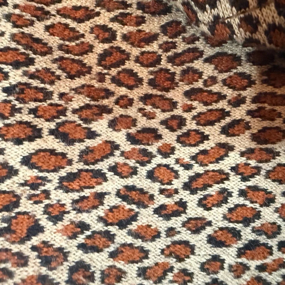 Vintage Blair Leopard Print Stretch‎ Pants Womens Large 80s 90s USA Made